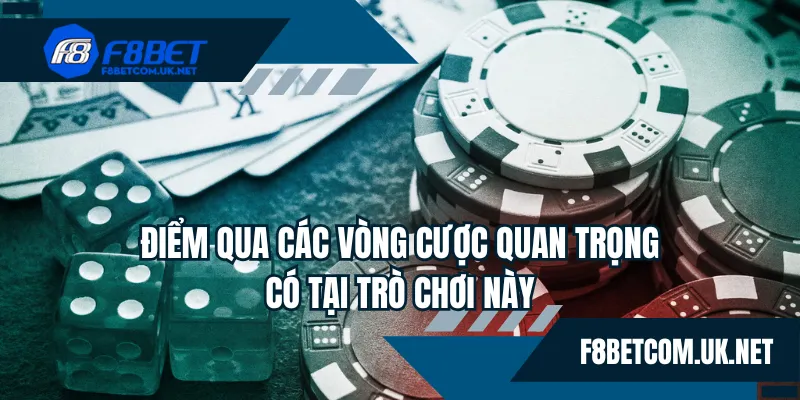 Điểm qua các vòng cược quan trọng có tại trò chơi này