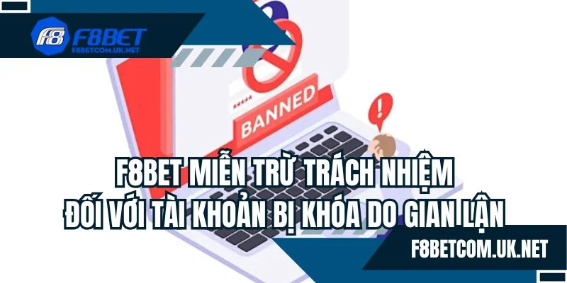 Sân chơi sẽ miễn trừ trách nhiệm khi tài khoản bị cấm do vi phạm quy định